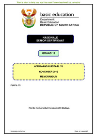 Afrikaans HL P1 Nov 2013 Memo.pdf
